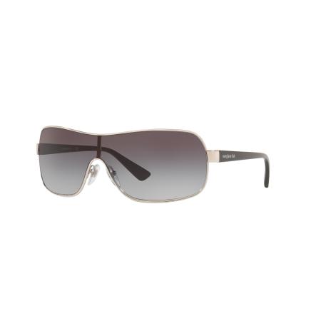 Sunglass Hut Collection Vrouwelijk Sunglass HU1008 - Framekleur: Zilver, Lenskleur: Grijszwart