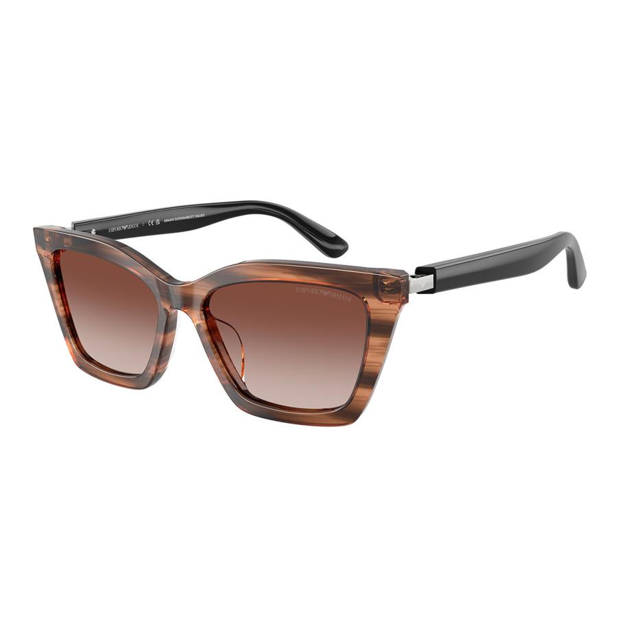 Emporio Armani EA4250U 626613 Bruin Dames Zonnebril