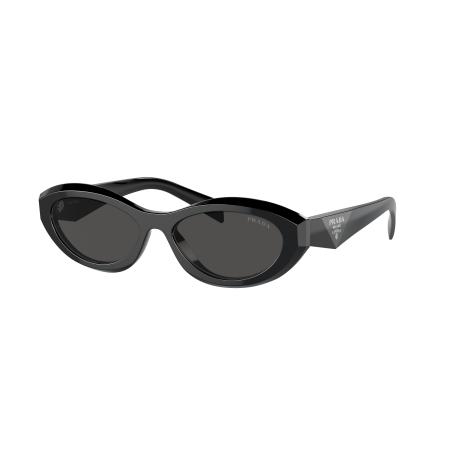 Prada Vrouwelijk Sunglass PR 26ZS - Framekleur: Zwart, Lenskleur: Donkergrijs