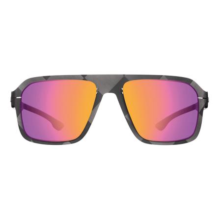 Ic! Berlin IC0007 FLX_S03 02Z Grijs Heren Zonnebril