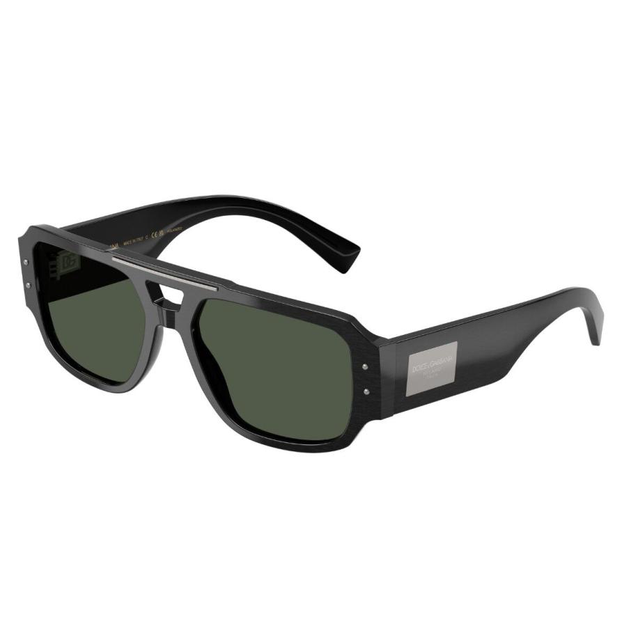 Dolce & Gabbana DG4482 Polarized 28209A Zwart Heren Zonnebril