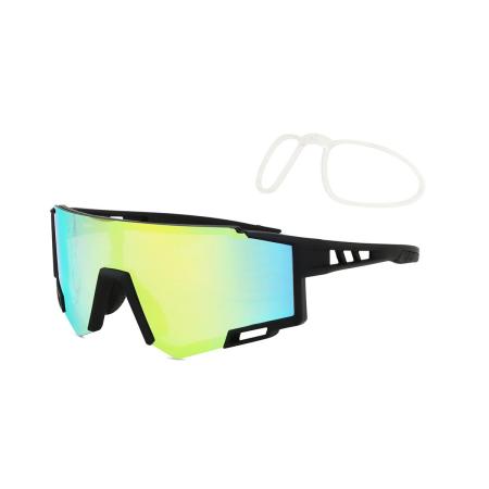 SmartBuy Active Stryker With RX Insert UY076 C2 Zwart Heren Zonnebril