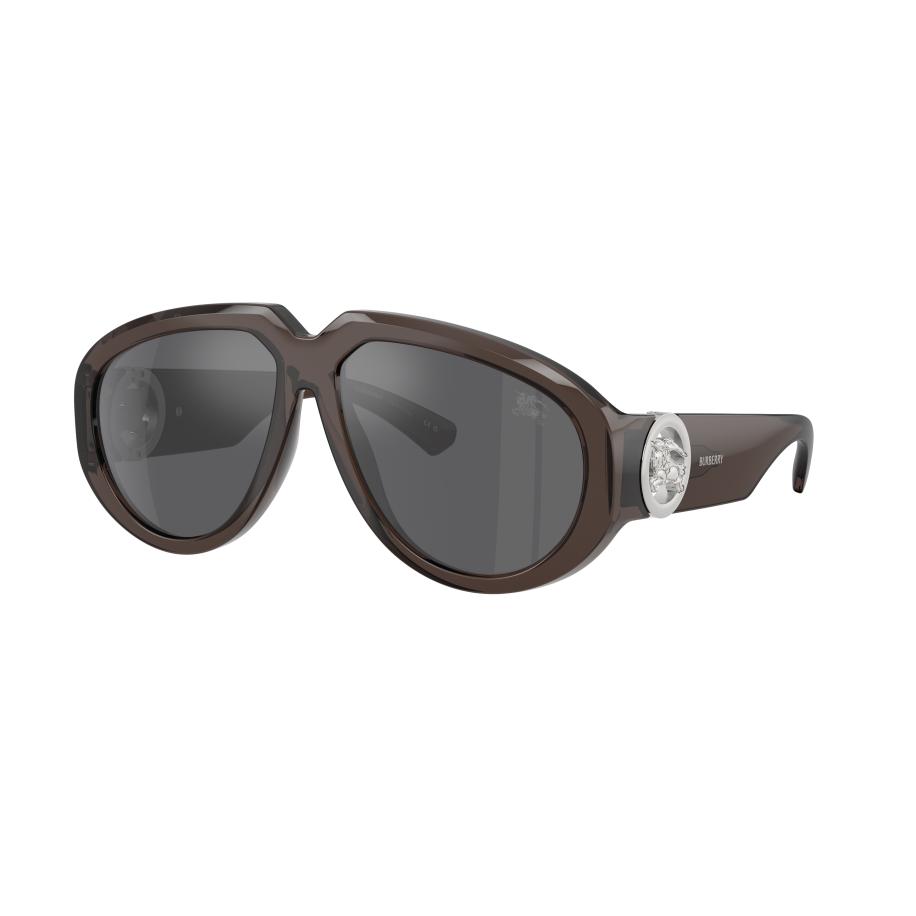 Burberry Vrouwelijk Sunglass BE4479U - Framekleur: Grijs, Lenskleur: Grijs gespiegeld zilver Multicolor