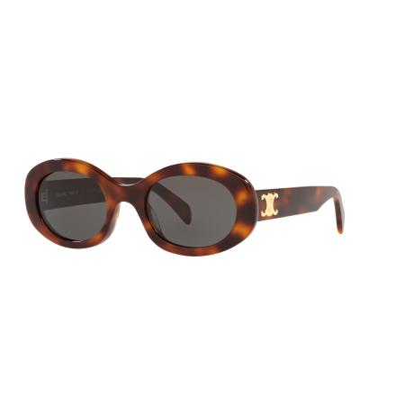 Celine Vrouwelijk Sunglass CL40194U - Framekleur: Tortoise blond, Lenskleur: Grijs