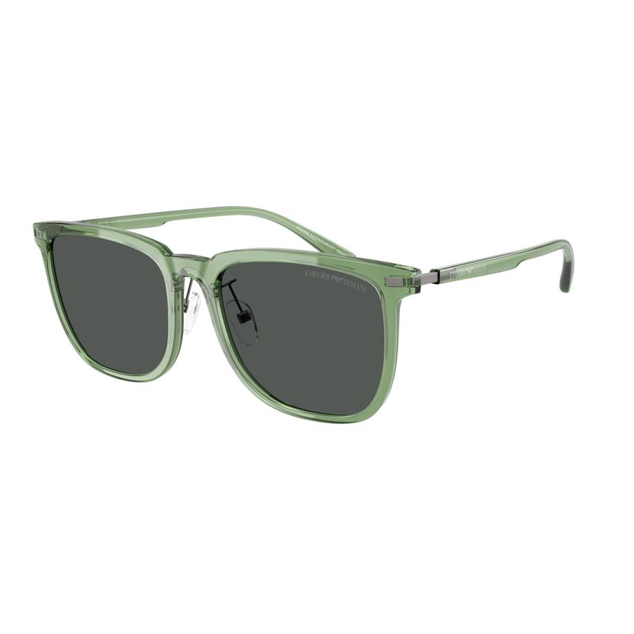 Emporio Armani EA4255D Aziatische pasvorm 536287 Groen Heren Zonnebril