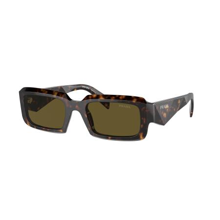 Prada Mannelijk Sunglass PR 27ZS - Framekleur: Loden/Black, Lenskleur: Donkerbruin