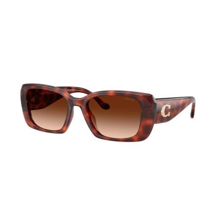 Coach HC8435U CBY82 577474 Tortoiseshell Dames Zonnebril