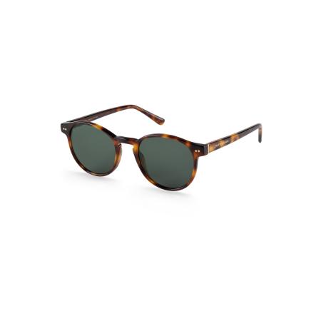 Kapten & Son Kapten & Son Zonnebril Marais Tortoise Green donkerbruin / goud / groen