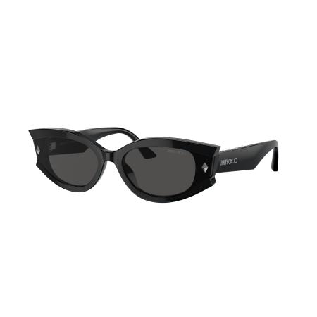 Jimmy Choo Vrouwelijk Sunglass JC5015U - Framekleur: Zwart, Lenskleur: Donkergrijs