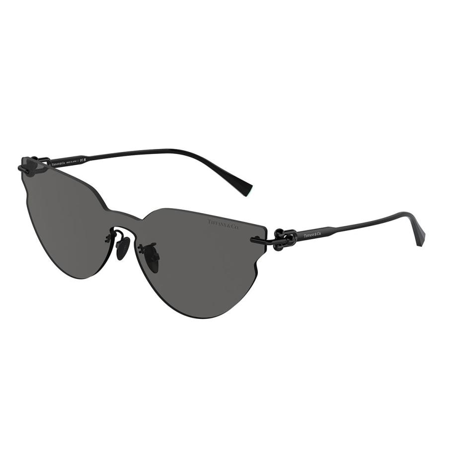 Tiffany & Co. TF3097TD Aziatische pasvorm 6205S4 Zwart Dames Zonnebril