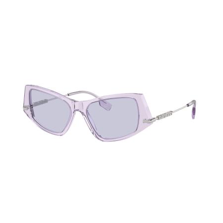Burberry Vrouwelijk Sunglass BE4408 - Framekleur: Lila, Lenskleur: Lila