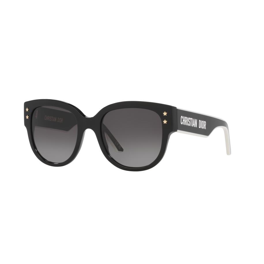 DIOR Vrouwelijk Sunglass Diorpacific B2I Cd40157I - Framekleur: Zwart glanzend, Lenskleur: Grijs Grijs
