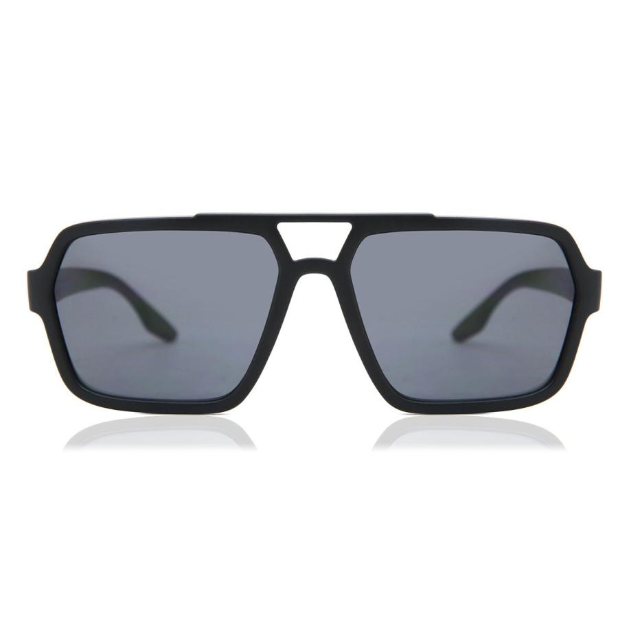 Prada Linea Rossa PS01XS Polarized DG002G Zwart Heren Zonnebril