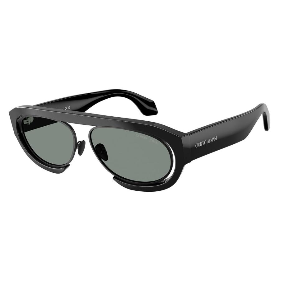 Giorgio Armani AR8239 5001/1 Zwart Heren Zonnebril