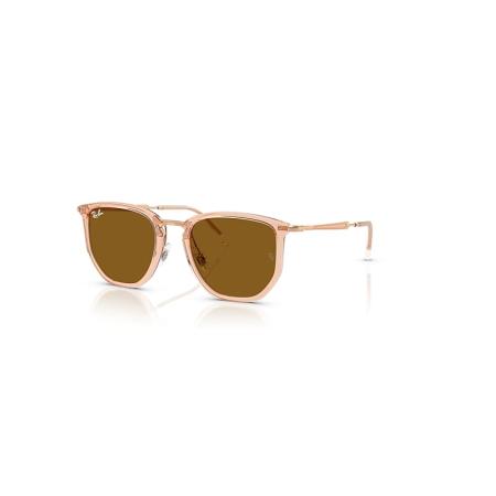 Ray-Ban Rb4451 zonnebril Roségoud montuur Bruin glazen 53-20