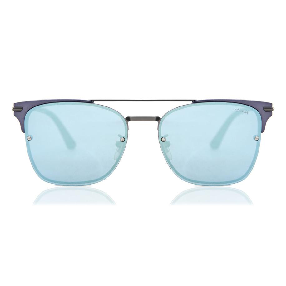 Police SPL577 HIGHWAY TWO 3 627B Grijs Heren Zonnebril