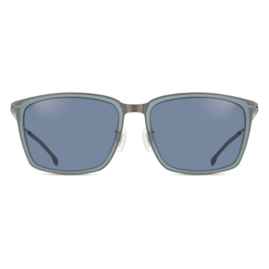 BOSS Boss 1465/F/S Aziatische pasvorm R80/KU Grijs Heren Zonnebril