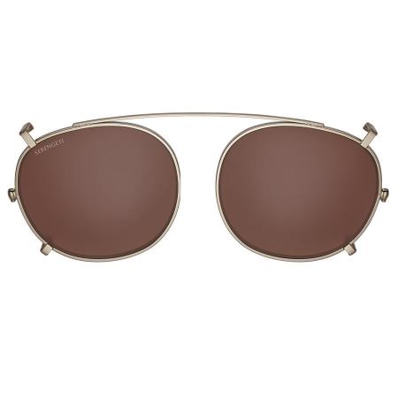 Serengeti Laerry Clip-On Only Polarized SS603002 Goud Heren Zonnebril