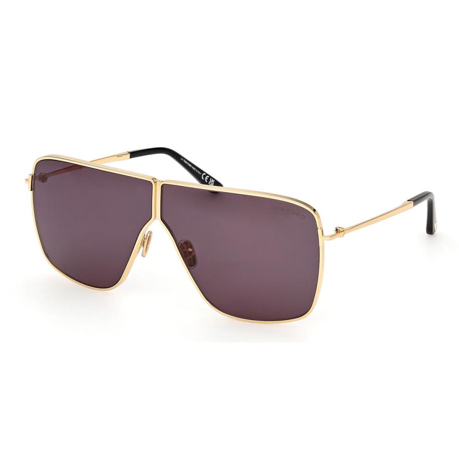 Tom Ford FT1159 HUXLEY 30A Goud Heren Zonnebril