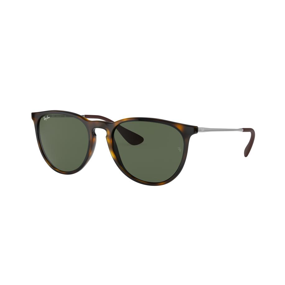 Ray-Ban Vrouwelijk Sunglass RB4171 Erika Classic - Framekleur: Licht Havana, Lenskleur: G-15 Groen Groen