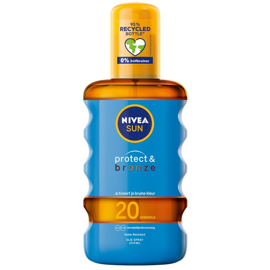 Nivea Sun Protect & Bronze Beschermende Olie SPF20