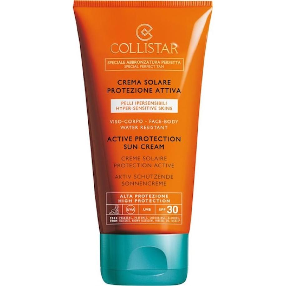 Collistar Sun Protection Active Cream Face - Body Zonbescherming Unisex 150 ml