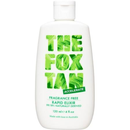 THE FOX TAN Accelerators Fragrance Free Rapid Tanning Elixir Zelfbruiner Dames 120 ml