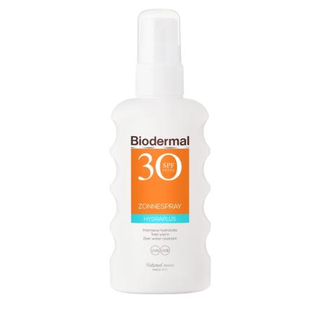 Biodermal Hydraplus Zonnespray - Zonnebrand met SPF30