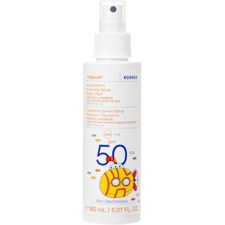 Korres Zonneproducten Zonnebrandcrème SPF50 kinderen Zonnebrand Dames 150 ml