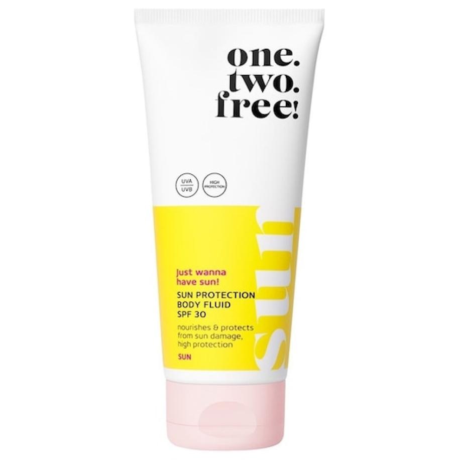 One.two.free! Zonverzorging Sun Protection Body Fluid SPF 30 Zonbescherming Unisex 200 ml