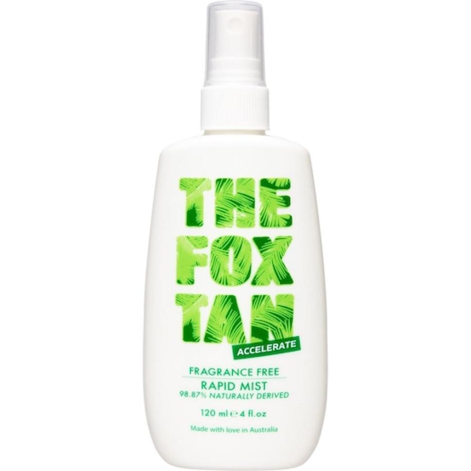 THE FOX TAN Accelerators Fragrance Free Rapid Tanning Mist Zelfbruiner Dames 120 ml