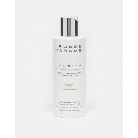 Rose & Caramel Purity Fade Away Zelfbruiner-verwijderende douchegel 200ml-Geen kleur