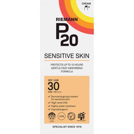 P20 Zonnebrand Sensitive Skin Crème SPF30