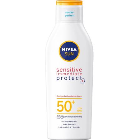 Nivea Sun Sensitive Immediate Protect Zonnemelk SPF50+