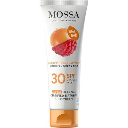 Mossa Gezicht Gecertificeerde natuurlijke zonnebrandcrème Zonbescherming Dames 50 ml