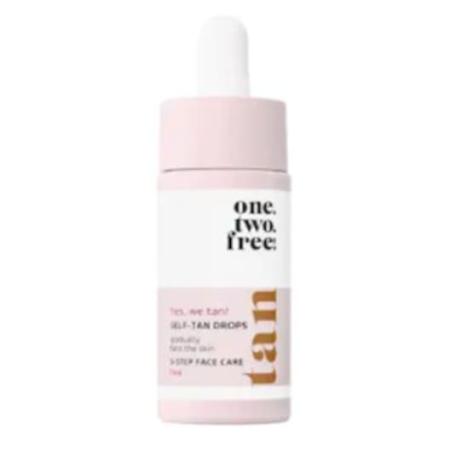 One.two.free! Gezichtsverzorging Self-Tan Drops Zelfbruiner Dames 15 ml