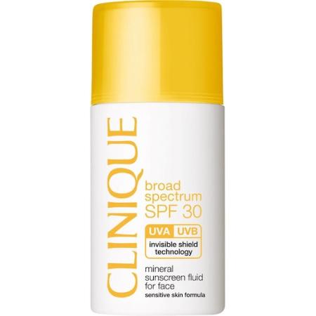 Clinique Zonneproducten Mineral Sunscreen Fluid for Face Zonbescherming Dames 30 ml