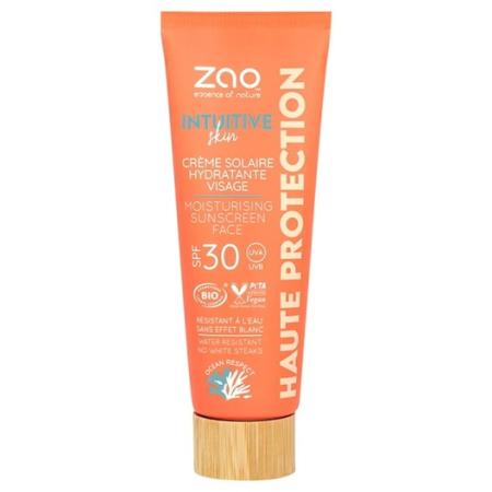 Zao Vochtinbrenger Moisturising Face Sunscreen Zonnebrandcrème Dames 50 ml