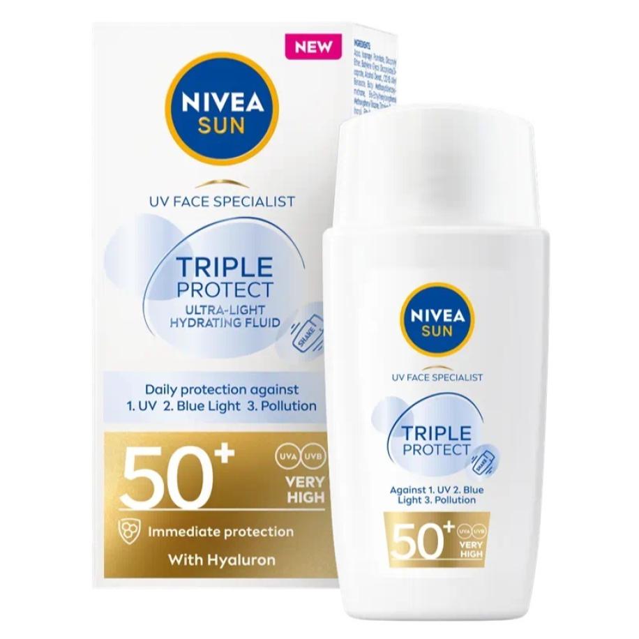 Nivea Sun Triple Protect SPF50+ Zonnebrandcrème