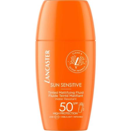 Lancaster Sun Sensitive Tinted Mattifying Fluid SPF50 Zonbescherming Dames 30 ml