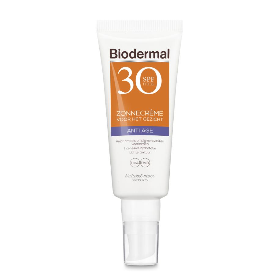 Biodermal Anti Age Zonnecrème Gezicht SPF30
