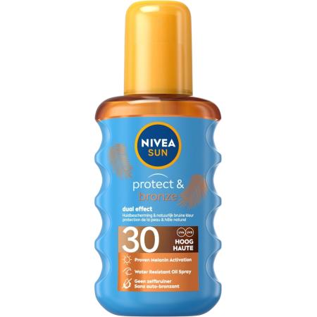 Nivea Sun Protect & Bronze Beschermende Olie SPF30