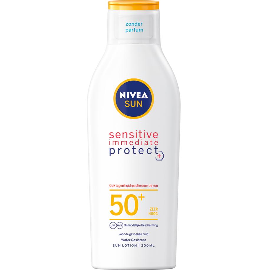 Nivea Sun Sensitive Immediate Protect Zonnemelk SPF50+