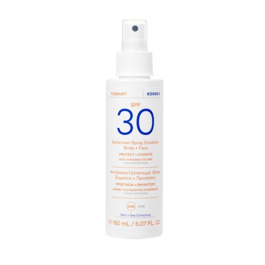 KORRES YOGHURT Sunscreen Spray Emulsion Face & Body SPF30