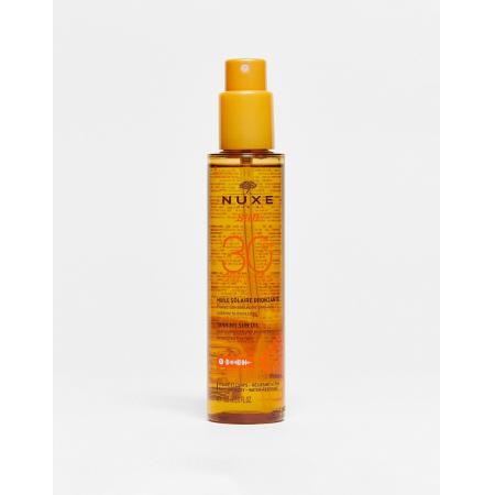 NUXE Sun Tanning Zonnebrandolie voor gezicht en lichaam met SPF30 150 ml-Geen kleur