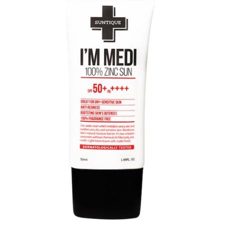 Suntique Gezicht I´m Medi 100% Zinc Sun Zonbescherming Dames 50 ml