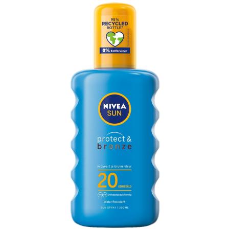 Nivea Sun Protect & Bronze Zonnespray SPF20