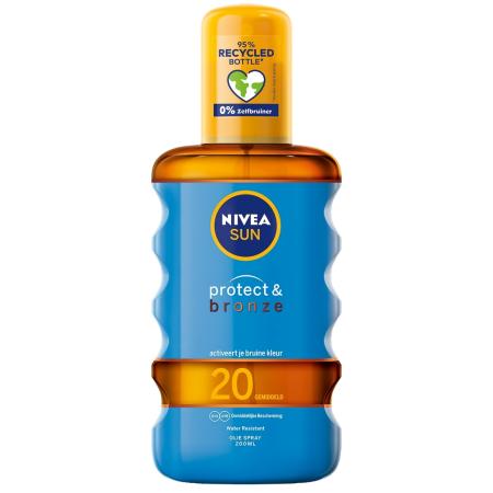 Nivea Sun Protect & Bronze Beschermende Olie SPF20