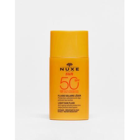NUXE Sun Light Sun Fluid Hoge bescherming voor het gezicht met SPF50: 50ml-Geen kleur