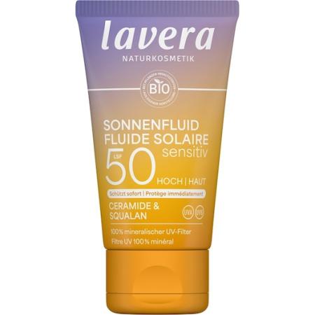 Lavera Sun Sensitiv Zonnemelk gevoelig SPF 50 Zonbescherming Unisex 40 ml
